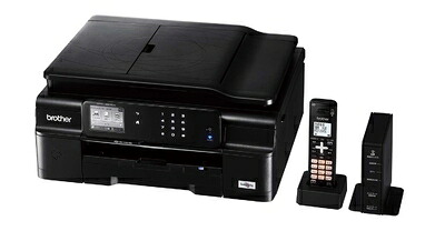 【中古】 brother A4インクジェットプリンター複合機/FAX/10/12ipm/無線LAN/デジタル子機1台/両面印刷/ADF MFC-J897DN|ベアホームズ