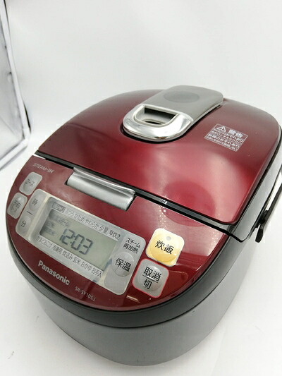 【中古】 Panasonic スチームIHジャー炊飯器 SR-SY105J-RK