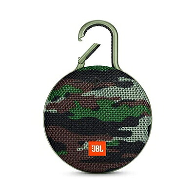 【中古】 JBL CLIP3 Bluetooth金棒引き IPX7雨合羽/パッシブラジエーター積み上げる/携帯型/カラビナ付 スクワッド 変装 JBLCLIP3SQUAD【国内置き目品/製造業者 付き添い人】