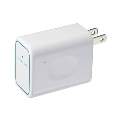 【中古】 PLANEX ホテルでWiFi コンセント直挿型 無線LANルーター ホテル用 11n/g/b 150Mbps ちびファイ3 MZK-DP150N PS4・AppleTV・WiFi-WiFiモード対応