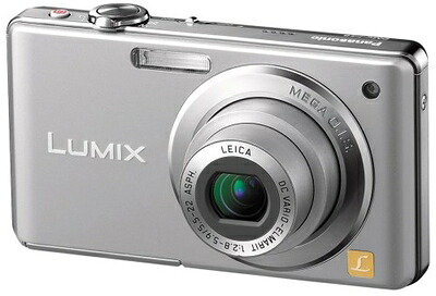 【中古】 パナソニック デジタル写真機 LUMIX (ルミックス) FS6 しろがね色 DMC-FS6-S