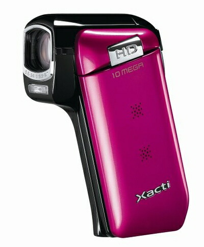 【中古】 SANYO ハイビジョン デジタルムービーカメラ Xacti (ザクティ) DMX-CG10 ピンク DMX-CG10(P)｜ベアホームズ