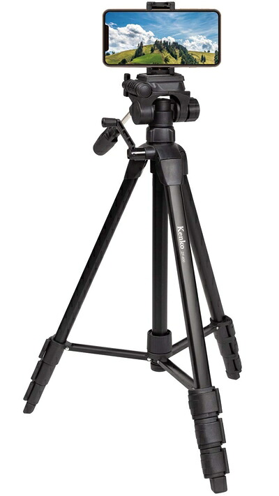 【中古】 Kenko 三脚 ZF-400WSH スマホホルダー付き 4段 クイックシュー式 最大搭載重量2kg 520291|ベアホームズ