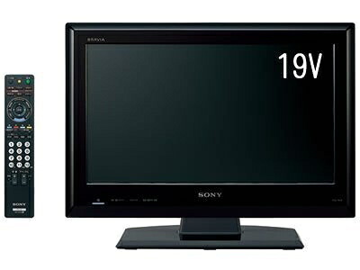 【中古】 ソニー 19V型 液晶 テレビ ブラビア KDL-19J5(B) ハイビジョン 2009年モデル