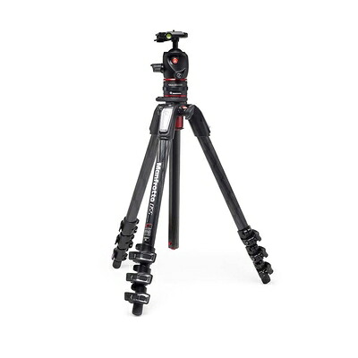 【中古】 マンフロット(Manfrotto) 労働者階級三脚一揃いの道具 055労働者階級炭素4段三脚架+XPRO不穏当雲台+MOVE一揃いの道具 雲台を早いところ着脱できるMOVEクイックリリースシステム 炭素衣料繊維4段 耐荷重15kg MK055CXPRO4BHQR