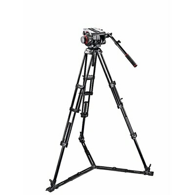 【中古】 マンフロット(Manfrotto) 映像媒体一揃いの道具 ツインGS手合い 509固定ディスク-545GBK