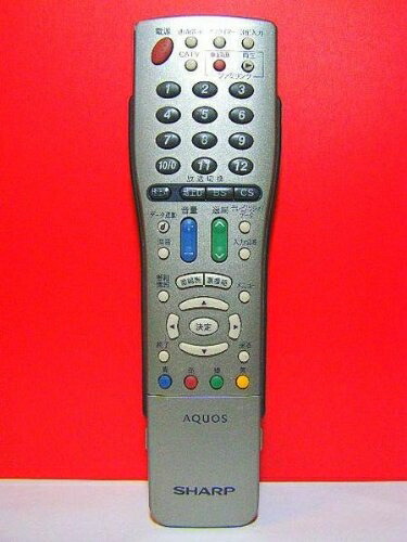 楽天市場】【中古】 シャープ テレビリモコン GA465WJSA : ベアホームズ