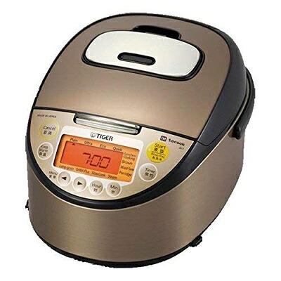 【中古】 【海外向け】 TIGER IH炊飯器 W銅５層遠赤特厚釜 [JKT-W18W] 1.8L(10CUP) 220V仕様｜ベアホームズ