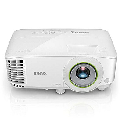 【中古】 BenQ EH600 フルHD画質 DLPスマートプロジェクター (3,500ANSIルーメン/Android OS搭載/ワイヤレス投映[iPad, Windows, ChromeOS対応]/無線LAN/2.5kg/Bluetooth/HDMI/D-Sub/2Wスピーカー内蔵)｜ベアホームズ