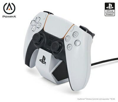 【中古】 PowerA ソロ チャージングステーション for PS5 DualSense ワイヤレスコントローラー PlayStation5 PSPW0361JP-01【国内正規品 】