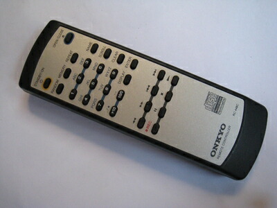 【中古】 ONKYO CDR-SX7単独操作用リモコン RC-448C