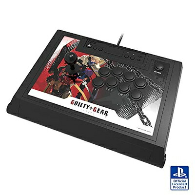 【中古】 【PS5動作確認済】GUILTY GEAR -STRIVE- ファイティングスティックα for PlayStation?5, PlayStation?4, PC