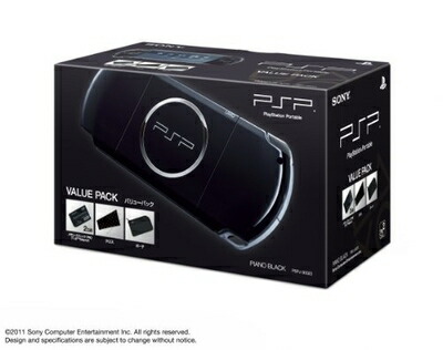 【中古】 PSP「プレイステーション・ポータブル」バリューパック ピアノ・ブラック (PSPJ-30023)