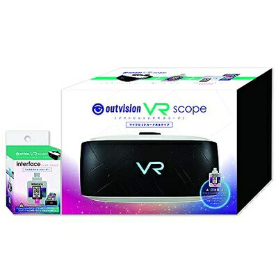 【中古】 アウトビジョンVRスコープ 専用インターフェイス(マイクロSDカードリーダー)セット