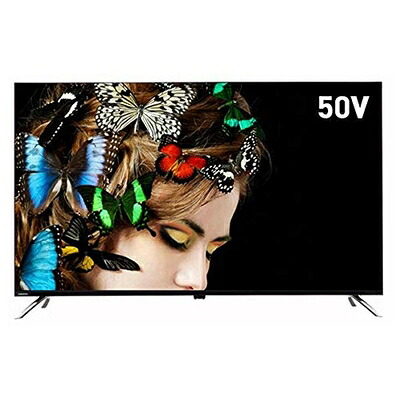 【中古】 オリオン テレビ 50型 液晶テレビ 4Kテレビ 4Kチューナー内蔵 ダブルチューナー 50インチ 裏録画 地上・BS・110度CSデジタル 外付けHDD録画機能 壁掛け対応 OL50XD100