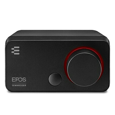 【中古】 EPOS I Sennheiser GSX 300 ゲーミング Dac / 外部サウンドカード 7:1サラウンド付き オーディオ EQ プリセット ゲーム 映画 音楽用 - PC と Mac 対応 ブラック