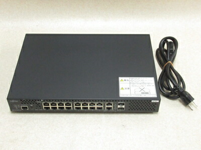 【中古】 富士通 SR-S318TL2 18ポート 1000BASE-T ギガビット L2スイッチングハブ