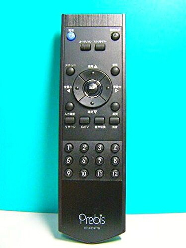【中古】 Prebis テレビリモコン RC-1001YPB｜ベアホームズ 8,217円