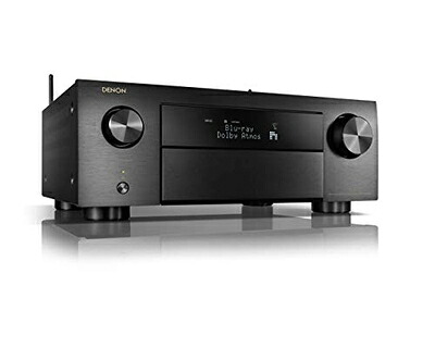 【中古】 デノン Denon AVR-X4700H 8K Ultra HD I MAX Enhanced 、 Auro 3D 対応9 .2ch プレミアム AV サラウンドレシーバー/ブラック AVR-X4700HK