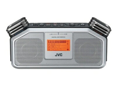 【中古】 JVC ポーダブルデジタルレコーダー シルバー RD-R20-S｜ベアホームズ