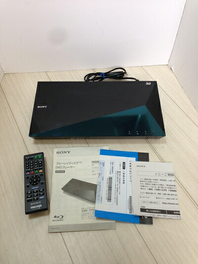 楽天市場】【中古】SONY ブルーレイディスクプレイヤー/DVDプレーヤー