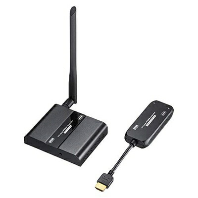 【中古】 サンワサプライ ワイヤレスHDMIエクステンダー VGA-EXWHD8