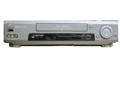 【中古】 VHSビデオデッキ ソニー SLV-FX9 リモコン付き 一週間 (21840)|ベアホームズ