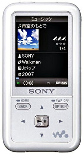 【中古】 SONY ウォークマン Sシリーズ FMラジオ内蔵 ノイズキャンセリング機能搭載 4GB ホワイト NW-S716F W