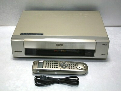 【中古】 PANASONIC NV-SB800W SVHSビデオデッキ (premium vintage)｜ベアホームズ