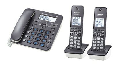 【中古】 パナソニック RU・RU・RU デジタルコードレス電話 子機2台付き添い人 1.9GHz DECT判定基準遣りかた うす暗い金属元素 VE-GD32DW-H