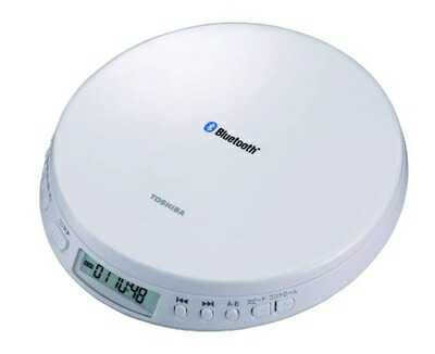 【中古】 AMZTOP 東芝エルイートレーディング TY-P30 ホワイト [Bluetooth対応ポータブル CDプレーヤー ]