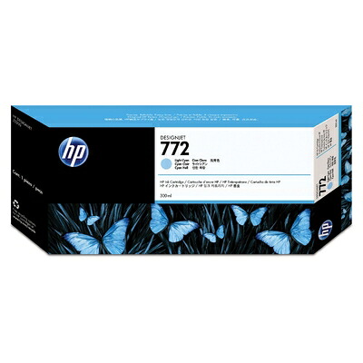【中古】 HP 772 純正 インクカートリッジ ライトシアン 300ml CN632A [並行輸入品]