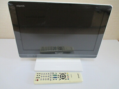 【中古】 シャープ 16V型 液晶 テレビ AQUOS LC-16K5-W ハイビジョン 201モデル｜ベアホームズ