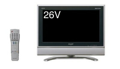 【中古】 シャープ 26V型 液晶 テレビ AQUOS LC-26GH1 ハイビジョン 2006年モデル