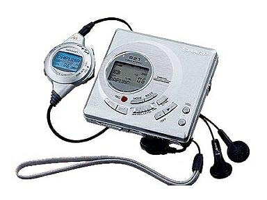 【中古】 SHARP せつ然たる MD-MT821-S (しろがね色) MDリコーダー MDLP非相応う （MD吹き込み生まれ変わり兼用機/携帯型MD電気蓄音機/ポータブルミニディスクレコーダー）