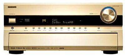 【中古】 ONKYO AVセンター 230W&times;7ch THX URLTA2認定 TX-SA805(N) ゴールド｜ベアホームズ