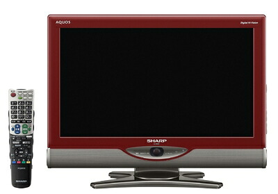 【中古】 シャープ 20V型 液晶 テレビ AQUOS LC-20DE7-R ハイビジョン 2010年モデル|ベアホームズ