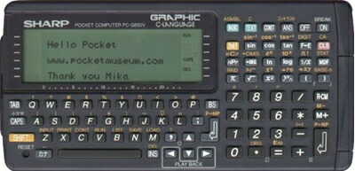 【中古】 小ざかしい G850V Pocket Computer 【1価関数計算器】