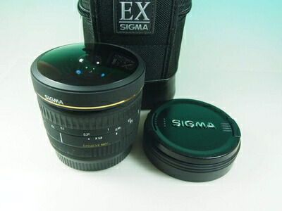 【中古】 シグマ 8mm F4 EX FISHEYE キャノン|ベアホームズ