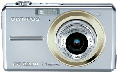 【中古】 OLYMPUS デジタルカメラ CAMEDIA (キャメディア) FE-220D|ベアホームズ