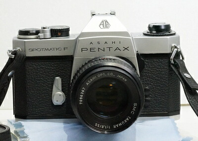 【中古】 PENTAX SPF シルバー M42 55mm F1.8付き|ベアホームズ