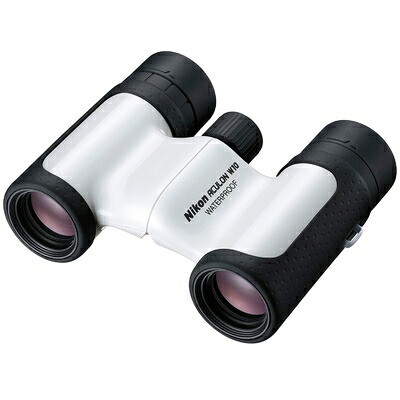 【中古】 Nikon 双眼鏡 アキュロン W10 8x21 ダハプリズム式 8倍21口径 ホワイト ACW108X21WH|ベアホームズ