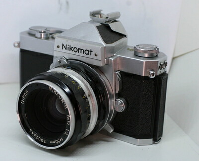 【中古】 nikon nikomat FTN 50mmF2付き