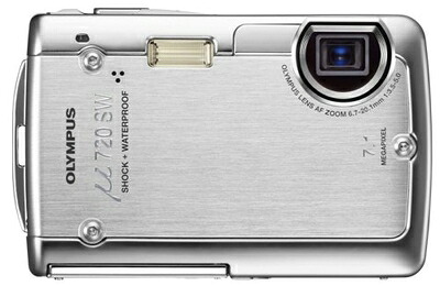 【中古】 OLYMPUS デジタルカメラ μ720SW シャイニーシルバー μ720SWSLV｜ベアホームズ