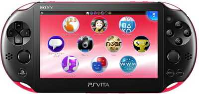 【中古】 PlayStation Vita Wi-Fiモデル ピンク/ブラック (PCH-2000ZA15) スティック調整交換済み 【メーカー生産終了】 (整備済み品)