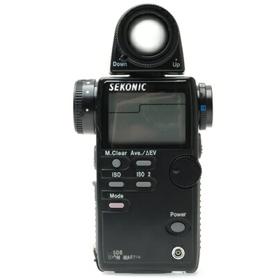 【中古】 SEKONIC L-508 ズームマスター 外部ライトメーター