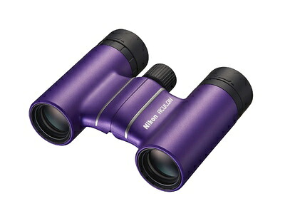 【中古】 Nikon 双眼鏡 アキュロンT02 8x21 ダハプリズム式 8倍21口径 パープル ACULON ACT028X21PR｜ベアホームズ