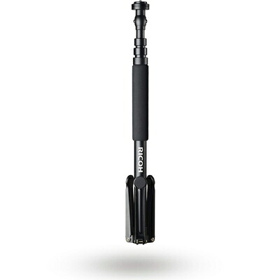 【中古】 RICOH THETA スタンド TD-1 RICOH THETA シリーズ専用のモノポッドスタンド / 360度画像でも映り込みが少ない脚部と雲台を採用 着脱しやすいクイックシュー仕様の雲台を採用/かんたんワンタッチで長さ調整が可能/サイズ: 全段伸長 152cm 収納時長さ 56cm |ベアホームズ