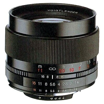 【中古】 COSINA VoightLander NOKTON 58mm F1.4 SL II (ニコンAis)|ベアホームズ