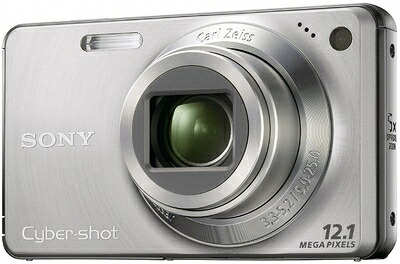 【中古】 SONY デジタル写真機 Cyber-Shot(サイバーショット) W270 (1210万絵素/光学x5/デジタルx8/しろがね色) DSC-W270/S